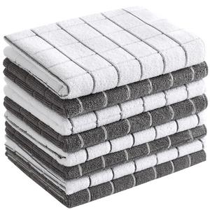 Serviettes de cuisine personnalisées 100% coton biologique à séchage rapide, antiadhésives, haute qualité, réutilisables, certificat GOTS - Product Image 3