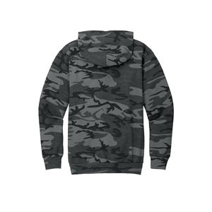 2026 New Design Winter Fleece Embroidery Applique Patch Letter Sweatshirt Hoodie Acid Wash Drawstring Rhinestone <b>Camo</b> <b>Men</b> Hoodie - Product Image 5