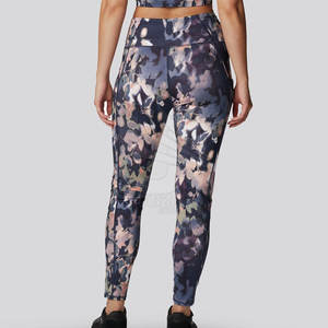 เลกกิ้งพิมพ์ลายซับลิเมชันขนาดใหญ่พิเศษเลกกิ้งโพลีเอสเตอร์ทำจากผู้หญิงเลกกิ้งสไตล์ที่เป็นเอกลักษณ์ - Product Image 3