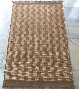 Precio de fábrica, alfombra de yute tejida a mano India ecológica, ligera para el hogar, oficina y sala de oración, diseño de uso interior - Product Image 3