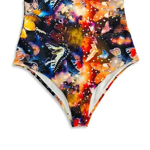 ODM/OEM traje de baño mujer push up dot Print underwire bikini sets acolchado trajes de baño push up Plus size traje de baño - Product Image 5