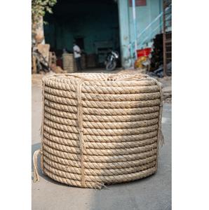 Corde de Jute de Manille Durable Corde Biodégradable pour Emballage d'Aménagement Paysager Extérieur Artisanat Décoration Nautique et Projets de Style Ferme - Product Image 1