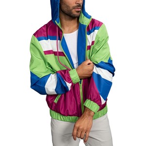 Chaqueta Cortavientos Impermeable de Poliéster y Nailon con Cremallera para Hombre, Estilo Urbano, Fabricante de Chaquetas Personalizadas, Gran Venta - Product Image 6