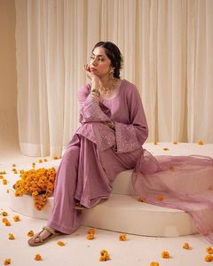 Indian Pakistani GEORGETTE WITH SEQUENCE EMBROIDERED WORK For fancy <b>Party</b> Wedding Traditional And Casual Wear Salwar suit - Product Image 1