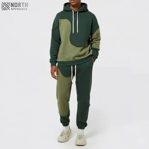 ชุดวอร์ม2ชิ้นสำหรับผู้ชายชุดออกกำลังกายกางเกงเล่นยิมพิมพ์ลายกราฟิก3D ขนาดใหญ่โลโก้ตามสั่งแนวไฮสตรีท - Product Image 1