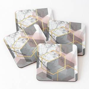 <b>Cork</b> Coasters for Drinks Cute Set of Cup Coasters for Cups Coffee Printed Customized Shape and Size Trendy Product for <b>Table</b> - Product Image 1