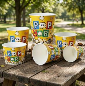 Cubo de Palomitas de Maíz Personalizado de 1.2L 1.8L con Diseño de Películas y Dibujos Animados, Apto para Alimentos, con Tapa para Envasado de Alimentos - Product Image 6