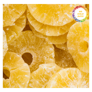 Ananas séché tropical moelleux, collation douce et délicieuse pour le bureau, la maison ou les fêtes - Product Image 1