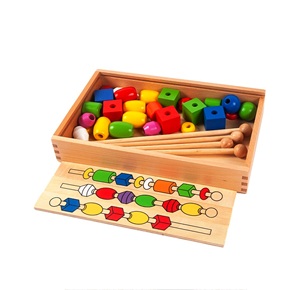 Cuenta larga delgada con cuentas de semillas negras y nacaradas Cuentas de madera de colores personalizadas en forma y tamaño Entrega rápida desde la India - Product Image 1