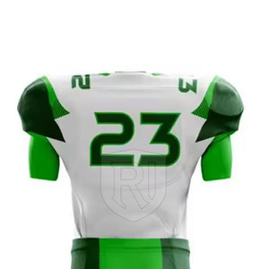 ชุดเครื่องแบบอเมริกันฟุตบอลชุดเสื้อแขนสั้นและระบายอากาศผลิตตามสั่ง - Product Image 4