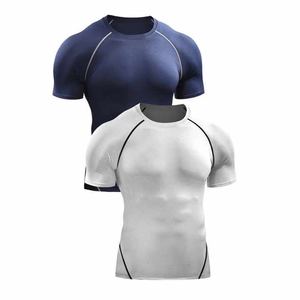 Vente en gros de t-shirts de fitness à séchage rapide pour hommes vêtements de sport personnalisés avec tissu confortable vêtements de sport ajustés OEM ODM - Product Image 2
