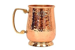 Taza de cobre de metal personalizada con grabado personalizado para regalos especiales Taza de cobre con un mango duradero Vasos con costo barato - Product Image 5