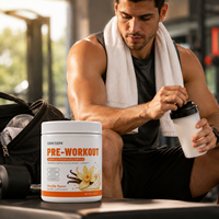 Poudre Pré-Entraînement Sportive OEM : Énergie, Agrumes, BCAA, Zéro Sucre, Mélange pour l'Endurance, Mélange Rapide, Nutrition Sportive