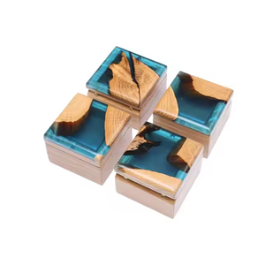 Los mejores proveedores de caja organizadora de joyas de resina diseñador completamente personalizado hecho a mano por Crescent Crafts - Product Image 2