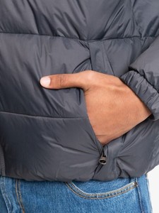 แจ็คเก็ตขนเป็ดแบบบางใส่สบายมีสไตล์เสื้อโค้ทแบบมีซิปมีฮู้ดสำหรับฤดูหนาว - Product Image 2