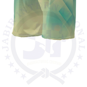 Pantalones cortos 100% poliéster satén secado rápido sublimación personalizada impresa cintura media elástica impermeable tejido de punto característica - Product Image 6