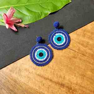 Pendientes de Cuentas con Forma de Hoja, Pendientes Personalizados con Múltiples Cuentas, Joyería Festiva para Mujer al Mejor Precio - Product Image 3