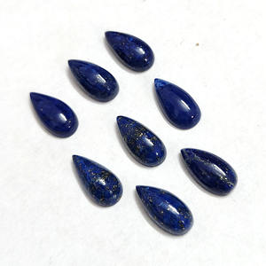 Cabujones de lapislázuli de 12x6mm, cabujones de pera de 2,43 CT - Product Image 5