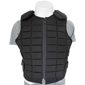 Chaleco de Neopreno Unisex para Montar a Caballo, Sin Mangas, con Cierre de Cremallera, Color Negro Sólido, Protector de Seguridad, Ropa Ecuestre 2026 - Product Image 3