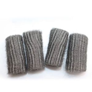 Cleando Pack 12 récureurs de laine d'acier prédécoupés marque privée épurateur en spirale en acier inoxydable pour éponges de cuisine tampons à récurer - Product Image 4