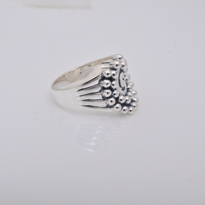 Anillos minimalistas de Plata de Ley 925 hechos a mano lisos, joyería de moda para mujeres y niñas lindas para bodas, venta al por mayor - Product Image 3