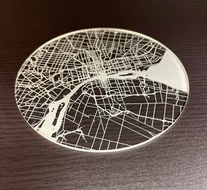 ชุดถาดรองแก้วอะคริลิคทนทานพร้อมอุปกรณ์ตกแต่งสำเร็จแบบใสเหมาะสำหรับโต๊ะอาหารในบ้านและร้านอาหารที่มีสไตล์ - Product Image 5