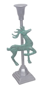 Forme de poule finition dorée et argentée dernière forme aspect naturel meilleure vente support de fer fait à la main décor extérieur et intérieur - Product Image 3