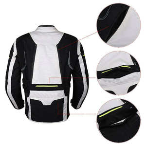 Chaqueta de Motociclismo Impermeable Deportiva para Hombre Cardura de Súper Calidad, Último Diseño con Traje y Pantalón de Motocicleta Transpirable - Product Image 3