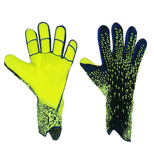 Guantes de cuero de portero de tamaño cómodo de Color verde grueso transpirable de Pakistán Guantes de portero de último diseño - Product Image 1