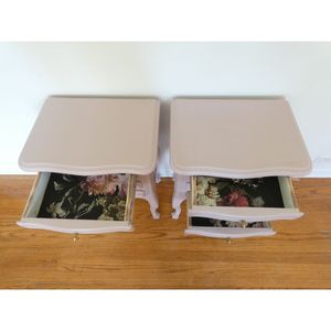 ตู้ลิ้นชักไม้จริงสีชมพูอ่อนแกะสลักสไตล์ฝรั่งเศส งานฝีมือประณีต ปรับแต่งได้ ขนาดปรับเปลี่ยนได้ - Product Image 4