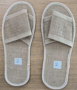 Natural Jute <b>Slippers</b> <b>for</b> <b>Men</b> & Women | Eco-Friendly Indoor <b>Flip</b>-<b>Flops</b> | Handmade Ethnic House <b>Slippers</b> - Product Image 1