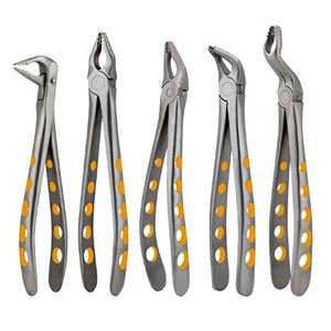 Logotipo privado Venta al por mayor Fórceps de extracción de dientes dentales Excelente juego de fórceps de raíz de acero inoxidable Instrumentos clínicos - Product Image 2