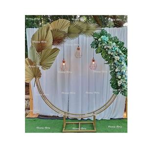 Toile de fond en fer couleur or de conception lunaire, qualité supérieure, taille personnalisée, décoration de mariage, toile de fond à bon prix en Inde - Product Image 3