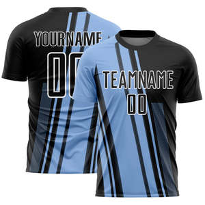 Camiseta de Fútbol Ligera, Transpirable y de Secado Rápido, Personalizada con el Nombre del Equipo, Material 100% Poliéster para Clubes en Todas las Tallas - Product Image 3