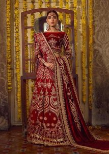 LATEST--HEAVY-EMBROIDERY en una blusa nupcial bonita y vestido de LEHENGA, embellecedor con cuentas de cristal, piedra y DABKA para el trabajo, 2022 - Product Image 2