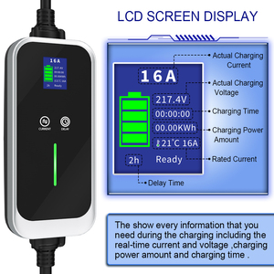 Nouveau chargeur portable pour véhicules électriques <span class=keywords><strong>Schucko</strong></span> 16A AC Type2 7KW avec câble de 5 m - Product Image 2
