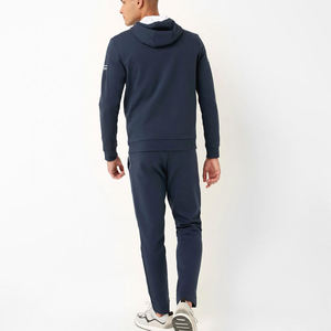 Trajes de chándal para correr con capucha transpirables de alta calidad personalizados para hombres y mujeres chándales con logotipo reflectante de talla grande 100% algodón para - Product Image 2