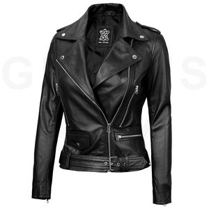 Ladies Winter Fashion <b>GLOVES</b> City Genuine <b>Leather</b> Windproof Quick Dry Full Sleeve Jacket <b>Women</b> Casual Street Wear - Product Image 6