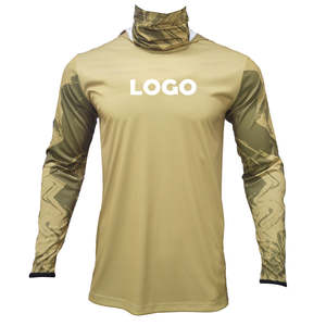 Manga larga Protección solar Ligero Senderismo al aire libre Camisas de pesca con capucha OEM Diseño personalizado Poliéster UPF50 Sudaderas CON CAPUCHA DE PESCA - Product Image 1