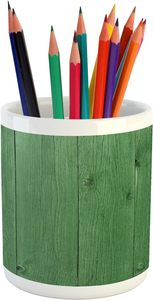 ที่ใส่ปากกาทำจากไม้พิมพ์ลายดีไซน์โบราณทำด้วยมือใหม่เสื่อและแผ่นรอง - Product Image 4