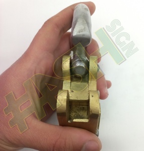 40 Năm Bảo Hành 100% Brass Alcatraz Tù Ổ Khóa Kim Loại Ổ Khóa & <span class=keywords><strong>Key</strong></span>/Cao An Ninh Padlocks/Kim Loại Nặng/Với 3 Chìa Khóa Chính - Product Image 4