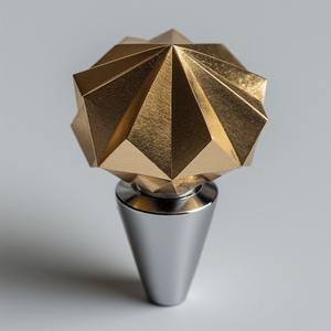 Custom Durable Christmas Wine <b>Bottle</b> Stopper with <b>Brushed</b> Aluminum Finish Expertly Designed for Keeping Wine Fresh - Product Image 1