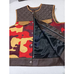 Chaleco de cuero para hombre de la mejor edición, alta calidad, a prueba de viento y reversible, temporada de invierno, Venta caliente, tasa baja, último diseño - Product Image 3