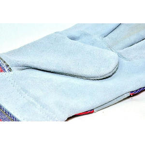 Gants de travail en cuir de vachette de qualité supérieure Gants de jardinage en cuir de vachette de protection des mains, robustes, doux et confortables - Product Image 3