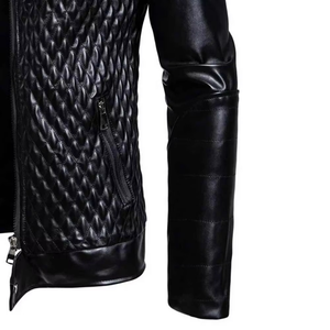 แจ็คเก็ตหนังผู้ชายฤดูหนาวปี 2025 จากโรงงานโดยตรง ไซส์ใหญ่ กันน้ำ กันลม ระบายอากาศ ขายส่ง - Product Image 4