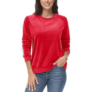 Sweat-shirts pour femmes, doux et écologiques, à coupe ample et décontractée, doublés de polaire extra douce, imprimés, chauds et respirants pour l'automne/hiver - Product Image 1