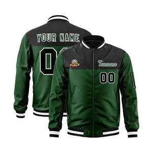 แจ็คเก็ตตัวแทนมหาวิทยาลัยสำหรับผู้ชายแจ็คเก็ตเลตเตอร์แมนตัวแทนมหาวิทยาลัยเลือกสีและขนาดของคุณเองสำหรับผู้ชาย - Product Image 1