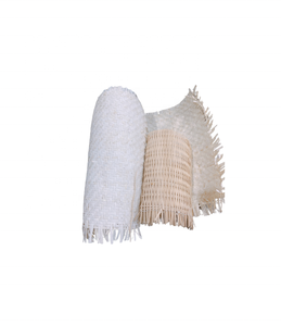 Rouleau de sangle de canne en rotin superfin pré-tissé de haute qualité pour jardin extérieur et salle à manger meubles de maison en plastique et en osier - Product Image 2