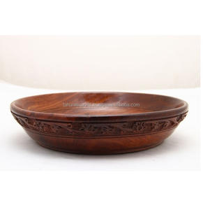 Cuencos de madera de diseño simple para decoración de mesa de comedor disponibles a precio mayorista en calidad estándar - Product Image 6