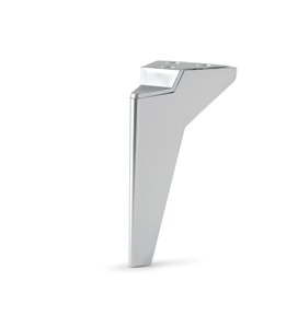 Pieds de meubles en plastique esthétiques modernes Prizma 16-19 cm, robustes, améliorant l'attrait visuel, pour chaises de salle à manger/cuisine, télévision, salon - Product Image 3